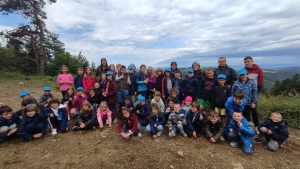 Retournac : les élèves de Charrées Jussac à la découverte du Parc naturel du Pilat