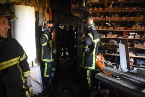 Monistrol-sur-Loire : un lave-linge déclenche un incendie dans la cave d&#039;une maison dans le parc du château
