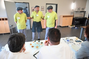Cinq équipes de cuisine départagées lors du concours &quot;Toque en fête&quot;
