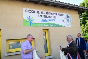 Saint-Maurice-de-Lignon : l’école publique rattachée à Claudie Haigneré pour l’éternité