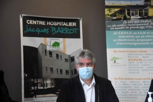 Pierre Liogier, maire d&#039;Yssingeaux et président du conseil de surveillance de l&#039;hôpital Jacques-Barrot