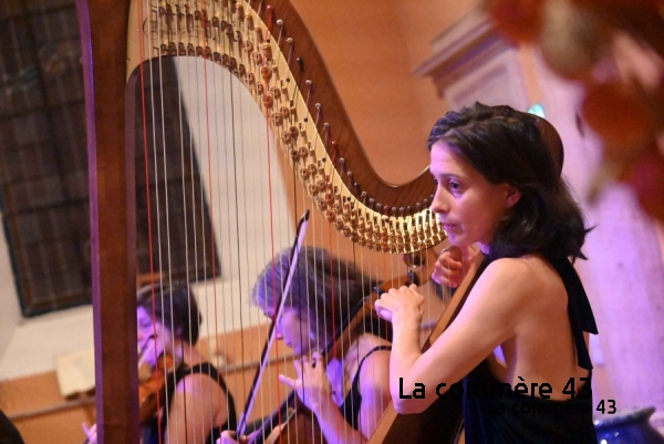 Nathalie Cornevin|L&#039;an passé Bergamasque au Mazet-Saint-Voy pour Musiques en Vivarais-Lignon|Lise Péchenart et Nathalie Cornevin||
