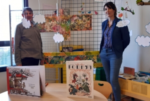 Espaly-Saint-Marcel : le peintre Alain Berger expose ses oeuvres à la médiathèque