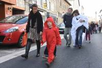 Tence : les enfants sèment la terreur en ville pour Tencitrouille
