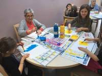 Saint-Maurice-de-Lignon : des échanges entre générations autour de la peinture