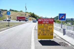 Pour le Tour de France, la Haute-Loire va être coupée en deux samedi 16 juillet