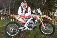 Chambon-sur-Lignon : Sébastien Valla repart en moto sur le Trophée Andros