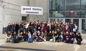 Dunières : les collégiens des ateliers artistiques découvrent l&#039;Opéra de Saint-Etienne