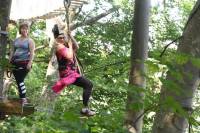 Le Puy-en-Velay : un enterrement acrobatique de vie de jeune fille pour Cyrielle