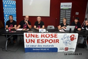 Une Rose Un Espoir en Velay : les motards repoussent leur action en 2021