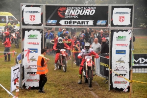 Championnat de France Enduro : des motards agiles sur l&#039;argile de l&#039;Emblavez