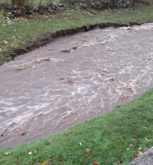 Les ruisseaux débordent à Saint-Julien-Chapteuil