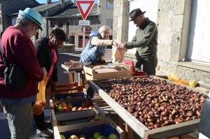 Saint-Jeures : des soupes, des pommes et des châtaignes pour la Foire de la Toussaint le 31 octobre