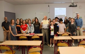 Le Chambon-sur-Lignon : le Collège du Lignon remporte le prix Perrin de Brichambaut