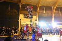 Monistrol-sur-Loire : les pompiers mettent le feu pour le spectacle de la Fête du sport