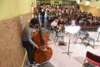 Retournac : 230 scolaires sous le charme de l&#039;Orchestre d’Auvergne
