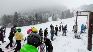 Le club ados du Haut-Pays du Velay en camp ski