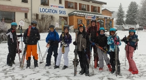 Le club ados du Haut-Pays du Velay en camp ski