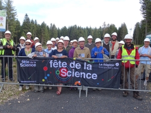 Fête de la science à Saint-Pierre-sur-Doux : trois visites du parc éolien