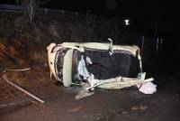 Monistrol-sur-Loire : trois blessés dans une violente sortie de route