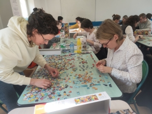 Aurec-sur-Loire : 59 équipes en lice au concours... de puzzles