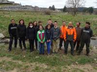 Tence : des collégiens de la Lionchère plantent des ripisylves