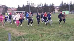 Lantriac : les écoliers courent pour les Droits de l&#039;Enfant