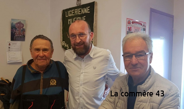 Les trois chefs  : Claude Monteux, David Rémy et Jean Salien|||
