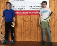 Yssingeaux : deux jeunes tennismen en demi-finale au tournoi de Monistrol-sur-Loire