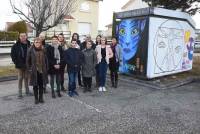 Monistrol-sur-Loire : les jeunes ont relooké les transformateurs électriques