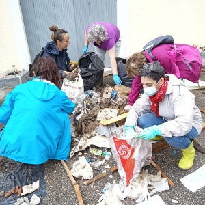 Beauzac : 150 kg de déchets ramassés avec le Projet Azur Loire