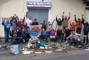 Beauzac : 150 kg de déchets ramassés avec le Projet Azur Loire