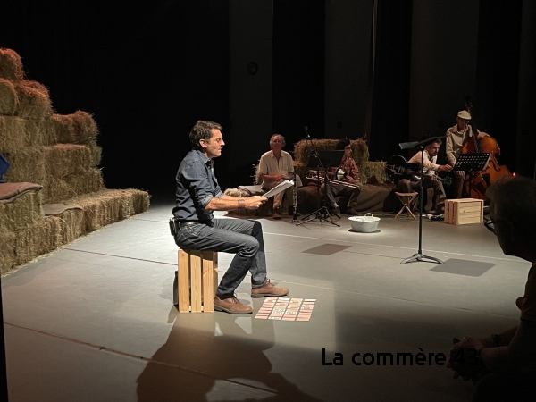 Lecture concert Laurent Soffiati et Antik Jazz Quartet à Saint-Agrève Crédit Cheyne|Lecture par Fany Buy Crédit Cheyne|Une Heure avec Victor Malzac Crédit Cheyne||