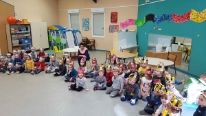 La galette dans tous ses états à l’école maternelle publique de Bas-en-Basset