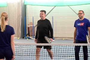 Monistrol-sur-Loire : les licenciés du Tennis Club se retrouvent pour des matches en double