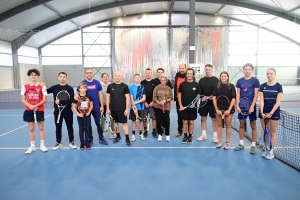 Monistrol-sur-Loire : les licenciés du Tennis Club se retrouvent pour des matches en double