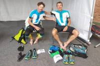 Damien et Lionel Trivel bouclent plus de 300 km de course à pied dans le Mont Blanc