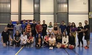 Saint-Agrève : 50 joueurs au tournoi de badminton spécial &quot;Halloween&quot;
