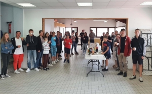 Blavozy : passage de grades au club de boxe française