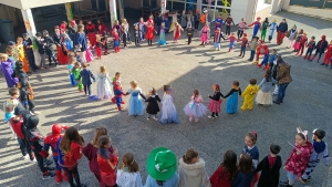 Saint-Just-Malmont : Mardi gras à l’école Don Bosco avec les enfants de la crèche