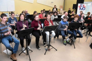 Sainte-Sigolène : 60 clarinettistes pour un seul orchestre