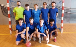 Monistrol-sur-Loire : le lycée professionnel 2e du championnat académique de futsal UNSS