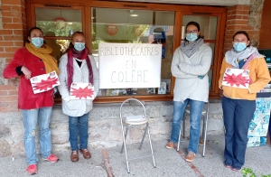 Médiathèque-ludothèque du Haut-Lignon : on se mobilise contre le pass sanitaire à Tence