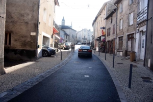 Saint-Julien-Chapteuil : un nouveau visage pour la rue Chaussade
