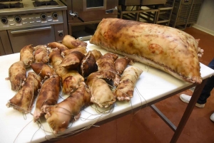 Insolite : des bouchers de Sainte-Sigolène fabriquent une jambonnette de plus de 30 kg