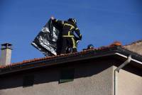 Roche-en-Régnier : un feu de cheminée dégénère dans une maison en rénovation