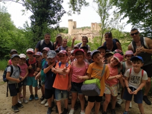 Bas-en-Basset : les écoliers de Louise-Michel au château de Rochebaron