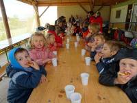 Grazac : les écoliers visitent une bergerie
