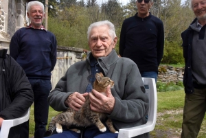 Queyrières : Jean Chapuis, ancien agriculteur et meunier, 100 ans à la maison