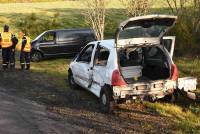 Saint-Jeures : deux véhicules se frottent en se croisant